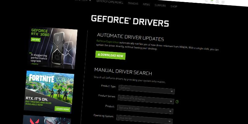 updated nvidia display driver for windows 10 64 bit