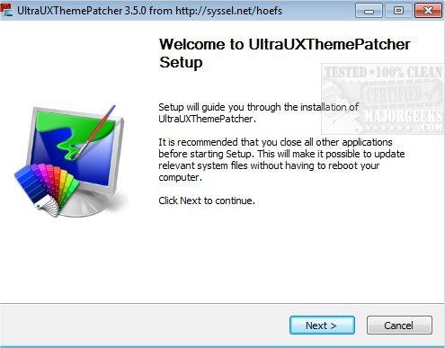 downloading UltraUXThemePatcher 4.4.1
