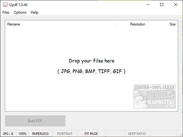 How to Convert a PDF to JPG, JPEG, PNG, BMP, GIF, or TIFF in Windows 10 &  11 - MajorGeeks