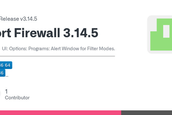 Fort Firewall 3.14.5 released