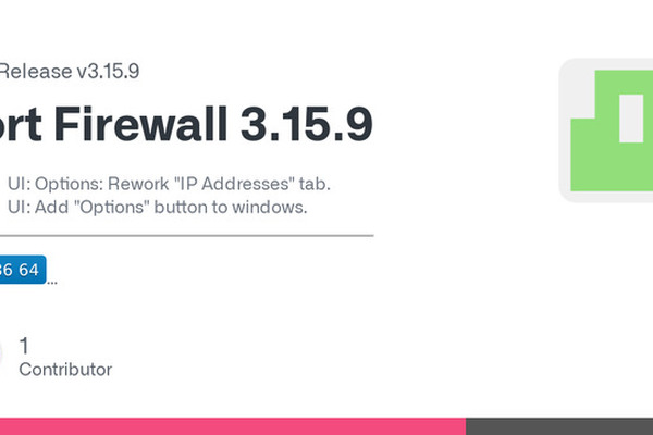 Fort Firewall 3.15.9 released