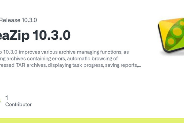 PeaZip 10.3.0 released