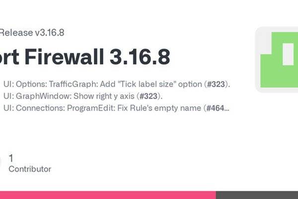 Fort Firewall 3.16.8 released